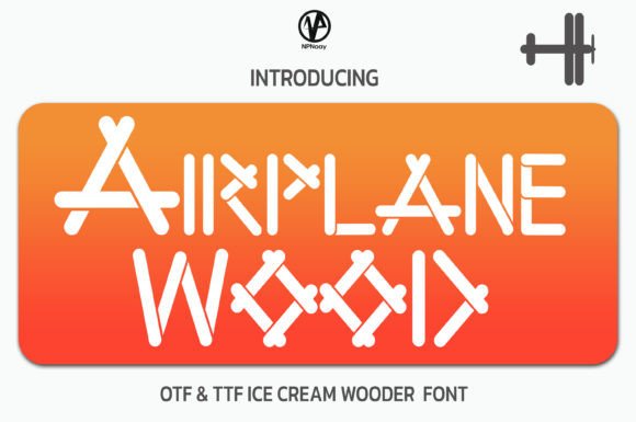 Airplane Wood: The Colored Font for Scroll-Stopping Visuals