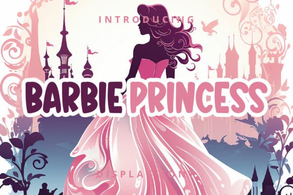 Barbie Princess Font for Retro-Inspired Campaign Designs