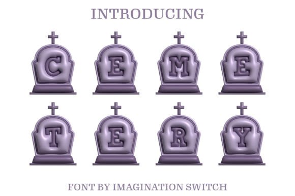 Cemetery Inflated: A Dynamic Display Font for Editorial Design