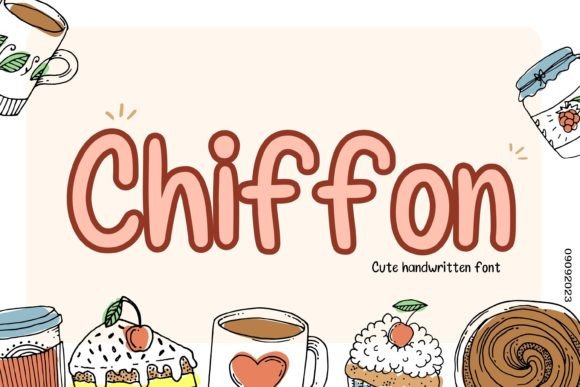 Chiffon Typeface: A Polished Display Font for Small Business Branding