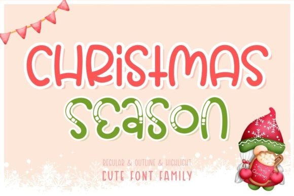 Christmas Season Font for Festive Brand Identity
