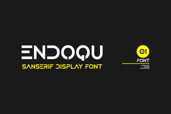 Endoqu: The Premium Display Font for Scroll-Stopping Campaigns