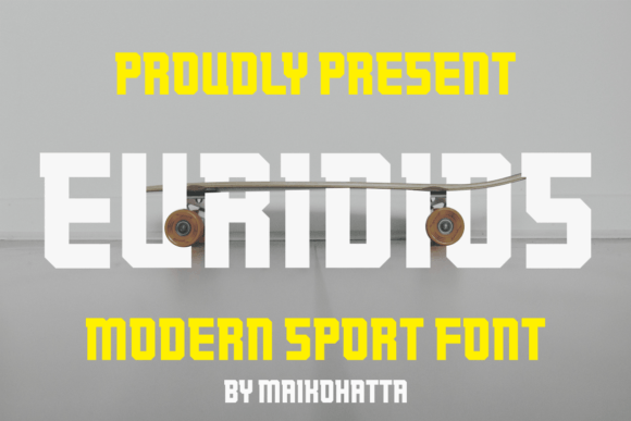 Euridios Font for Dynamic Brand Identity