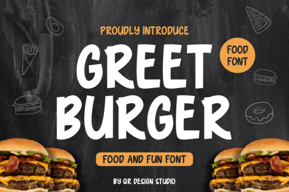 Greet Burger: The Joyful Display Font for Your Brand Identity