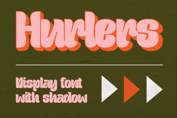 Hurlers: A Retro Display Font for Bold Editorial Design