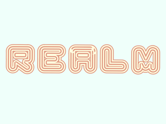 Realm: The Quirky Display Font for Modern Web Design