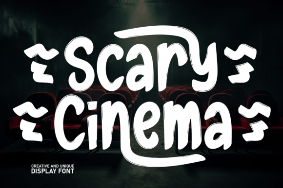 Scary Cinema Font for Fun and Friendly Branding