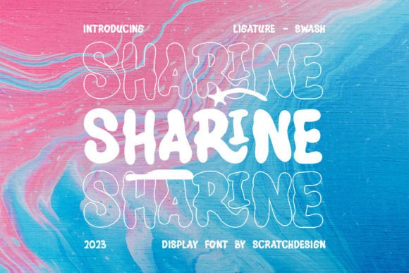 Sharine Font for Bold and Retro Editorial Designs