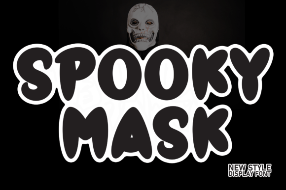 Spooky Mask: The Sweet Display Font for Handmade Creators