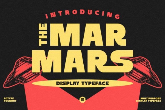 The Marmars Display Font for Bold Digital Branding