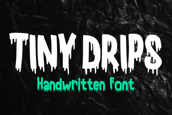 Tiny Drips: A Font That Elevates Branding with Style
