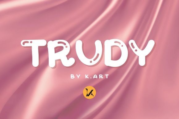 Trudy: A Joyful Display Font for Modern Web Design