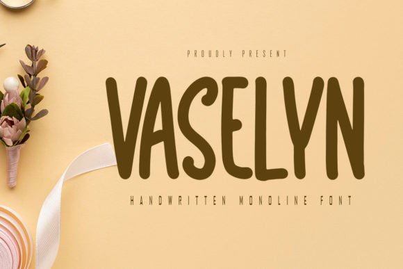 Vaselyn: A Stylish Handwritten Font for Web Design