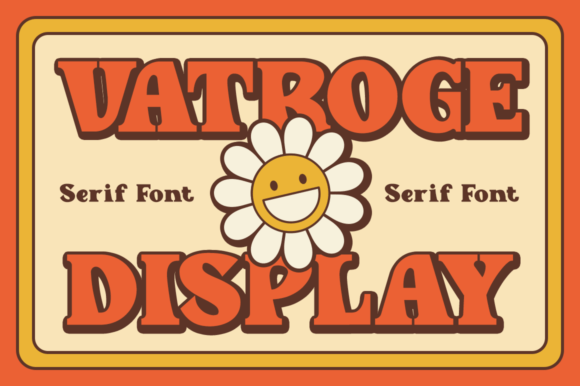 Vatroge Display: A Vintage Typeface for Editorial Design