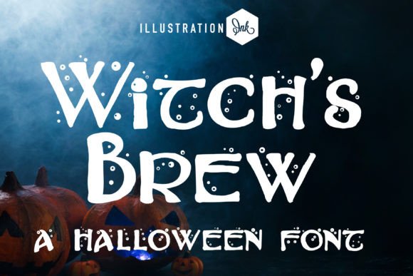 Witch s Brew Font for Editorial Design and Magical Typography