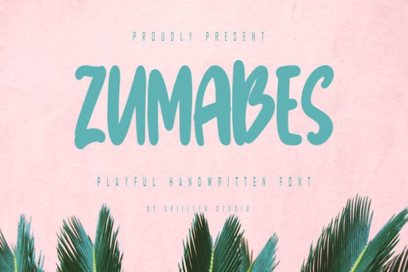 Zumabes: A Playful Sans Serif Font for Polished Branding